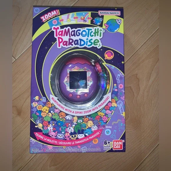 Tamagotchi Paradise Virtual Pet Toy Purple Sky - Picture 6 of 7
